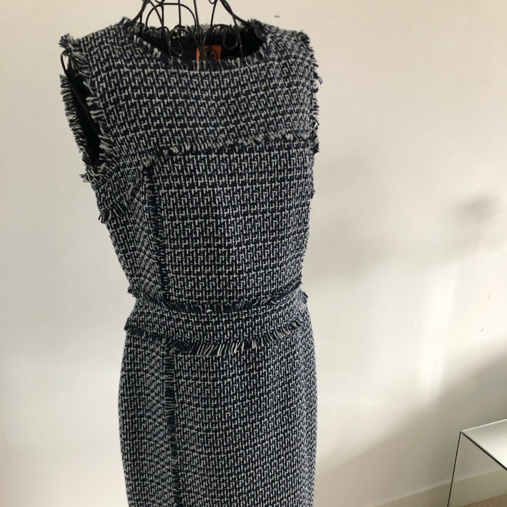 TORY BURCH Tweed Sheath Dress